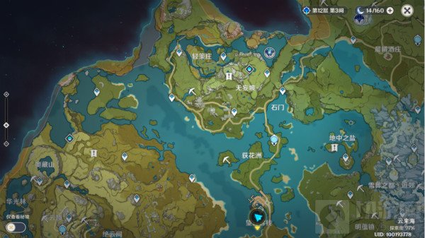 原神玲珑霄灯图宝藏位置一览